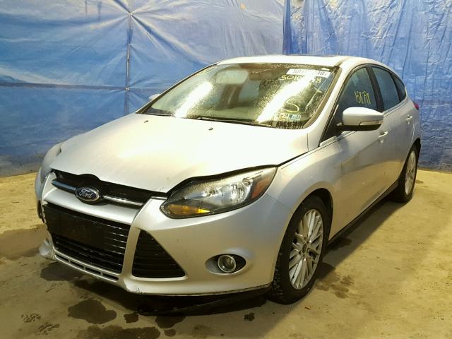 1FADP3N25DL350632 - 2013 FORD FOCUS TITA SILVER photo 2