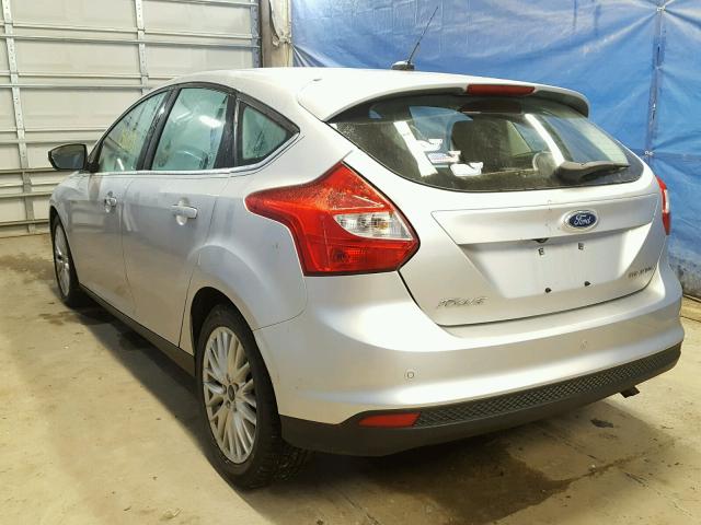 1FADP3N25DL350632 - 2013 FORD FOCUS TITA SILVER photo 3