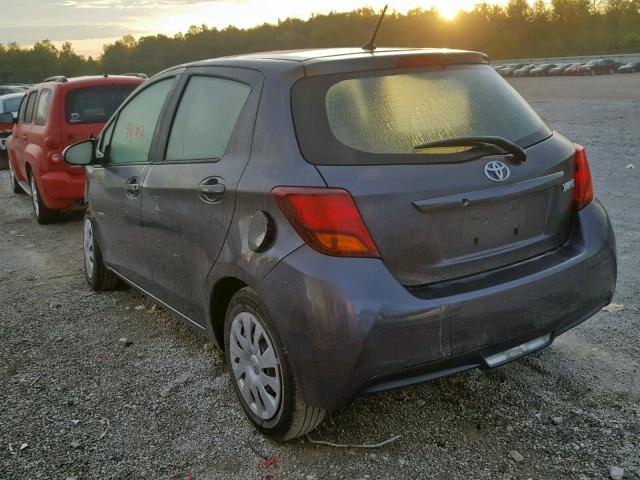 VNKKTUD37HA082205 - 2017 TOYOTA YARIS L GRAY photo 3