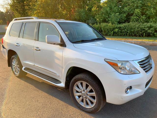 JTJHY00W584017989 - 2008 LEXUS LX 570 WHITE photo 1