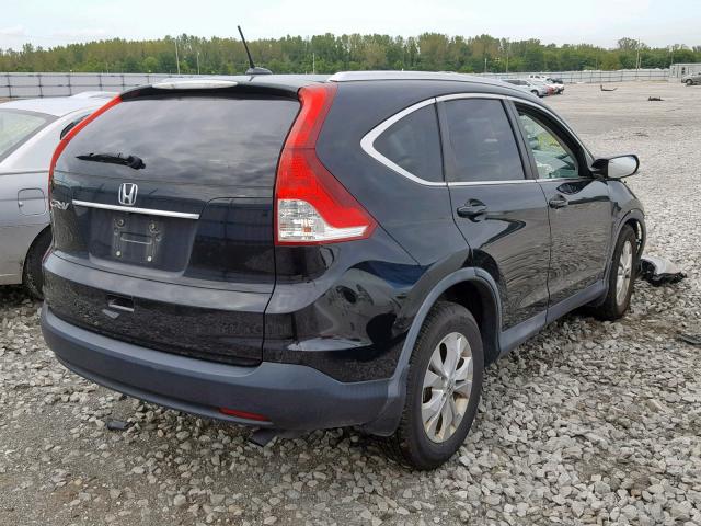 2HKRM3H70DH512140 - 2013 HONDA CR-V EXL BLACK photo 4