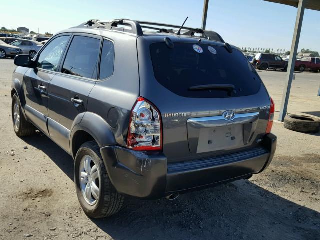 KM8JN72DX7U544471 - 2007 HYUNDAI TUCSON SE CHARCOAL photo 3