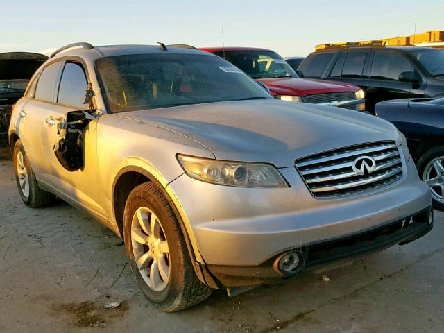 JNRAS08W65X213556 - 2005 INFINITI FX35 SILVER photo 1