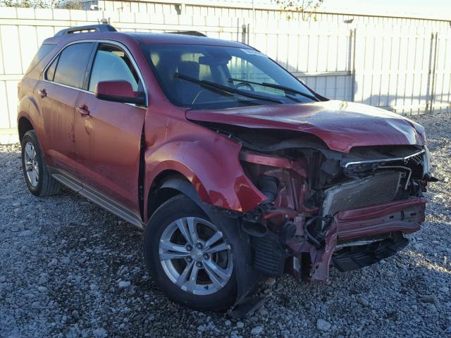 2GNALDEK1D1161164 - 2013 CHEVROLET EQUINOX LT RED photo 1