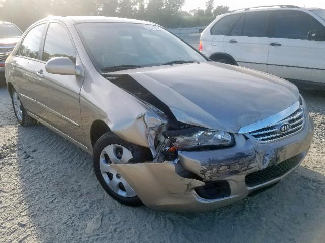 KNAFE121575456402 - 2007 KIA SPECTRA EX GOLD photo 1