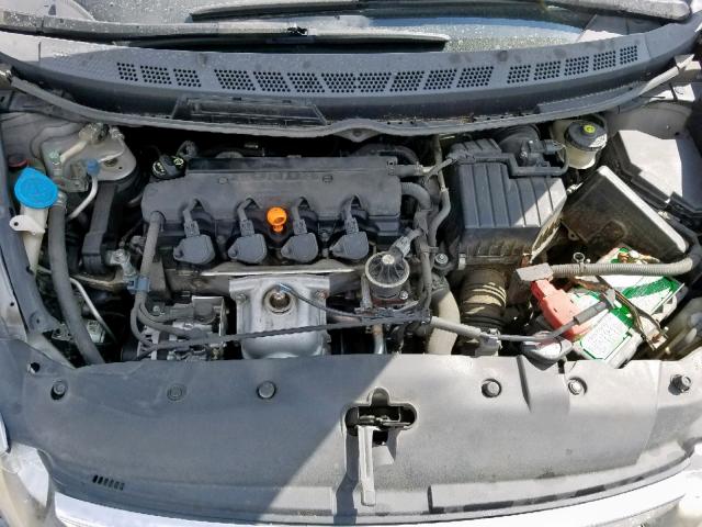 1HGFA16836L064519 - 2006 HONDA CIVIC EX SILVER photo 7