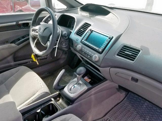 1HGFA16836L064519 - 2006 HONDA CIVIC EX SILVER photo 9