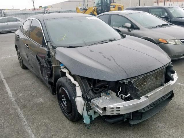 2HGFC1F70HH654095 - 2017 HONDA CIVIC EXL 黑色 照片 1