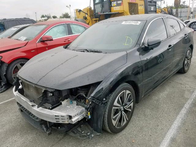 2HGFC1F70HH654095 - 2017 HONDA CIVIC EXL 黑色 照片 2