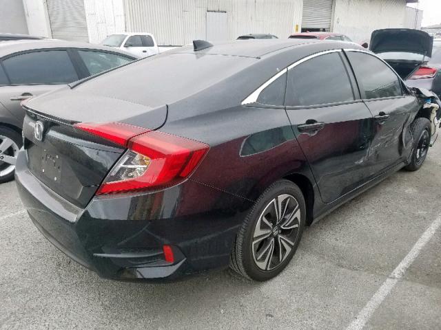 2HGFC1F70HH654095 - 2017 HONDA CIVIC EXL 黑色 照片 4