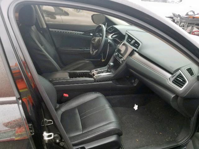 2HGFC1F70HH654095 - 2017 HONDA CIVIC EXL 黑色 照片 5