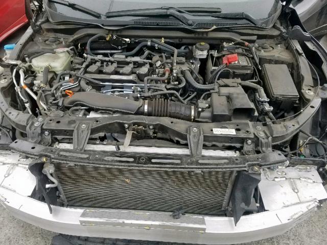 2HGFC1F70HH654095 - 2017 HONDA CIVIC EXL 黑色 照片 7