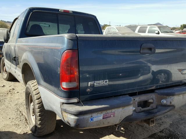 1FTNX20S4XED38139 - 1995 FORD F 250 GREEN photo 3