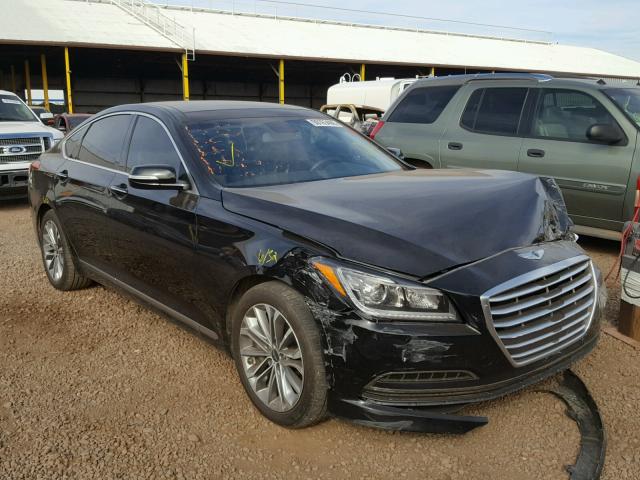 KMHGN4JE6FU042591 - 2015 HYUNDAI GENESIS 3. BLACK photo 1