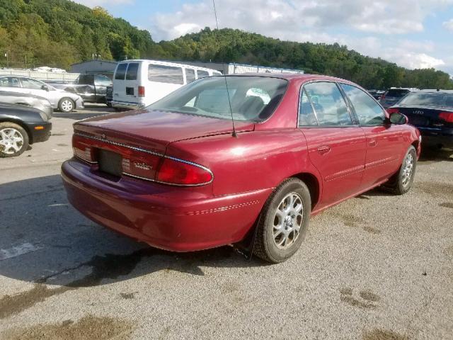 2G4WS52JX51102985 - 2005 BUICK CENTURY CU MAROON photo 4