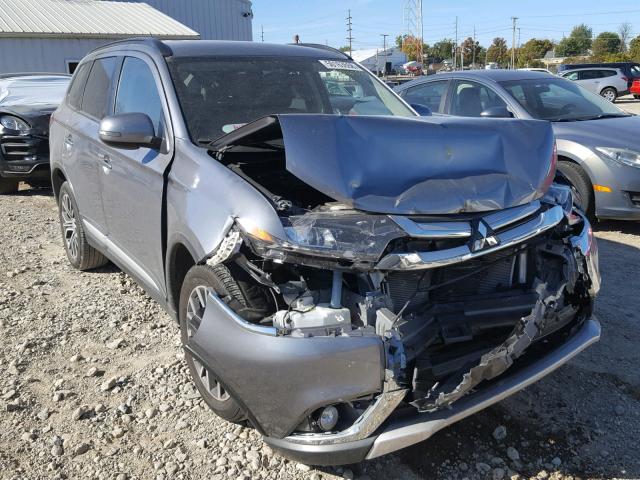 JA4AZ3A30GZ033858 - 2016 MITSUBISHI OUTLANDER GRAY photo 1