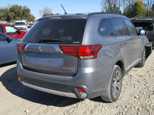 JA4AZ3A30GZ033858 - 2016 MITSUBISHI OUTLANDER GRAY photo 4