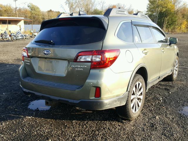 4S4BSENC4G3224640 - 2016 SUBARU OUTBACK 3. GREEN photo 4