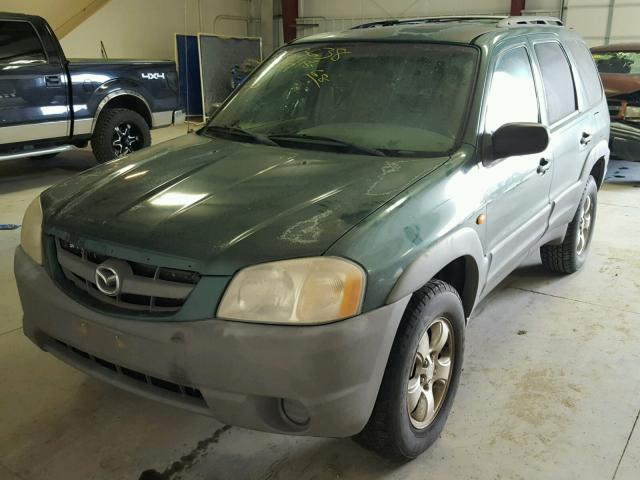 4F2YU06191KM16612 - 2001 MAZDA TRIBUTE DX 绿色 照片 2