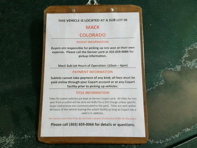 4F2YU06191KM16612 - 2001 MAZDA TRIBUTE DX 绿色 照片 9