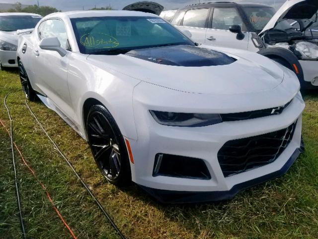 1G1FJ1R62H0209488 - 2017 CHEVROLET CAMARO ZL1 WHITE photo 1