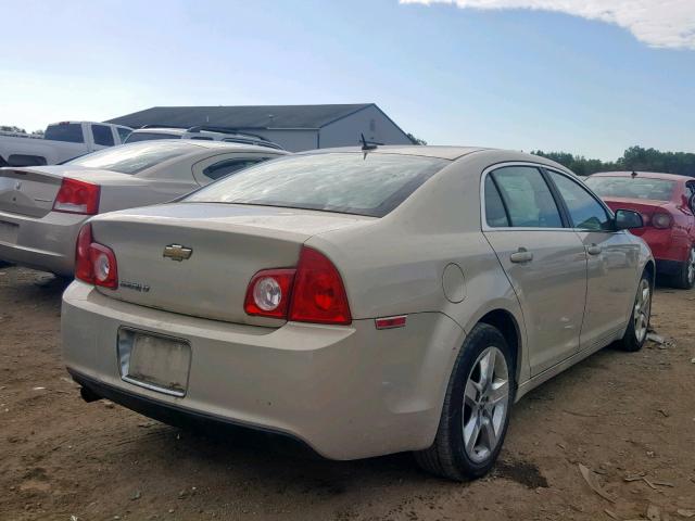 1G1ZC5EBXAF143003 - 2010 CHEVROLET MALIBU 1LT 金色 照片 3