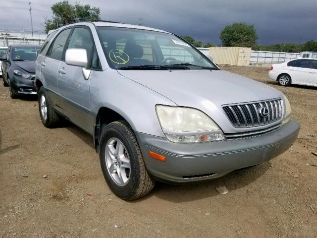 JTJHF10U020290511 - 2002 LEXUS RX 300 SILVER photo 1