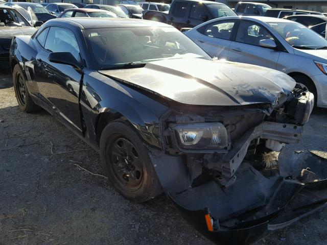 2G1FE1EV7A9218846 - 2010 CHEVROLET CAMARO LS BLACK photo 1