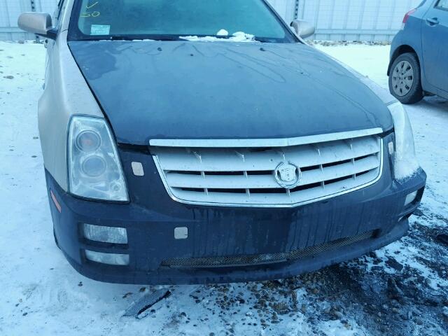 1G6DC67A650150151 - 2005 CADILLAC STS GOLD photo 10