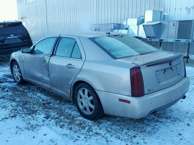 1G6DC67A650150151 - 2005 CADILLAC STS GOLD photo 3