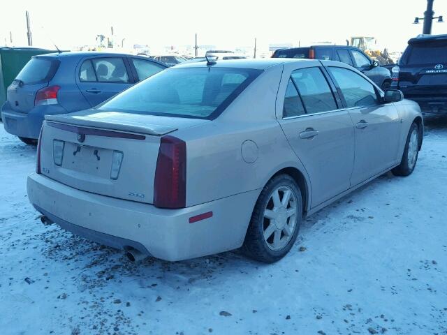 1G6DC67A650150151 - 2005 CADILLAC STS GOLD photo 4