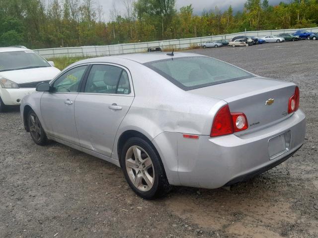 1G1ZB5EBXAF224294 - 2010 CHEVROLET MALIBU LS GRAY photo 3