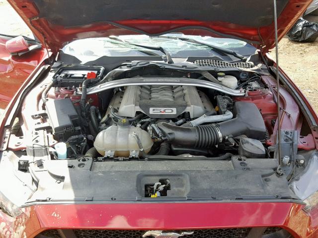 1FATP8FF3G5224630 - 2016 FORD MUSTANG GT RED photo 7