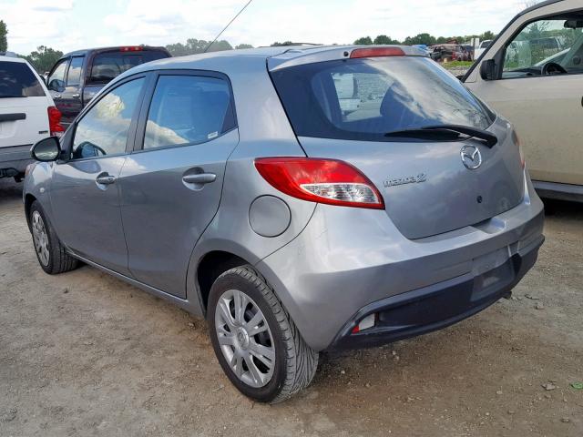 JM1DE1KY2E0176731 - 2014 MAZDA MAZDA2 SPO GRAY photo 3