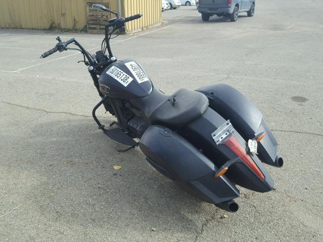 5VPEW36N2D3021107 - 2013 VICTORY MOTORCYCLES HARD-BALL Schwarz Foto 3