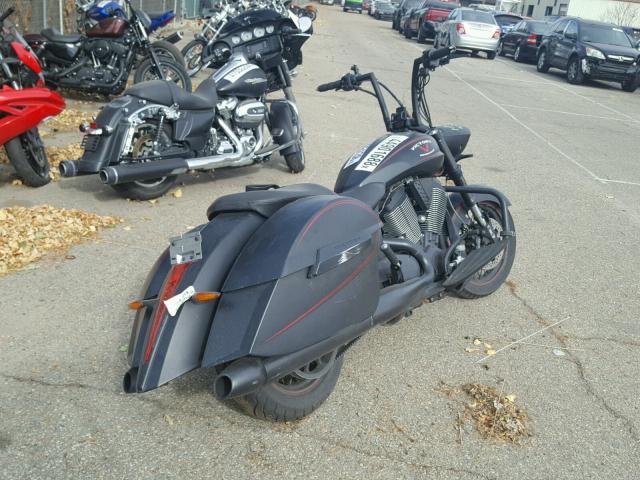 5VPEW36N2D3021107 - 2013 VICTORY MOTORCYCLES HARD-BALL Schwarz Foto 4