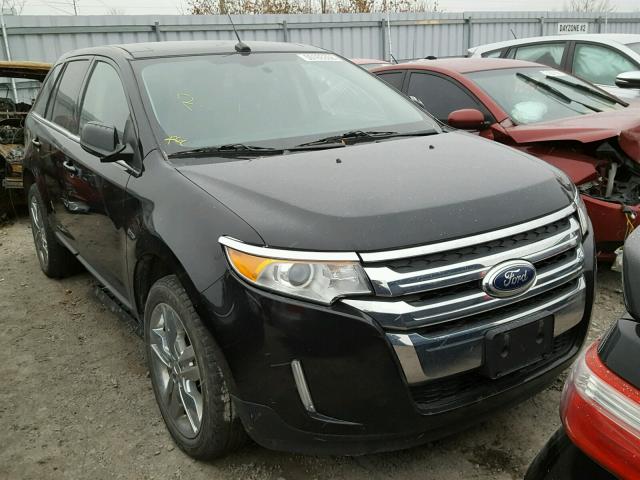 2FMDK4KC2DBA53700 - 2013 FORD EDGE LIMIT BLACK photo 1