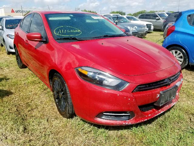 1C3CDFBB4ED819858 - 2014 DODGE DART SXT RED photo 1