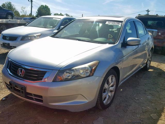 1HGCP26839A059957 - 2009 HONDA ACCORD EXL SILVER photo 2