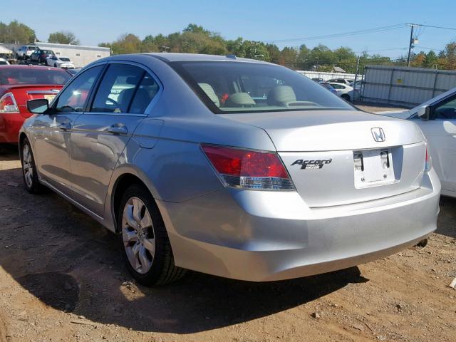 1HGCP26839A059957 - 2009 HONDA ACCORD EXL SILVER photo 3