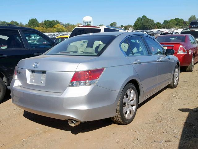 1HGCP26839A059957 - 2009 HONDA ACCORD EXL SILVER photo 4