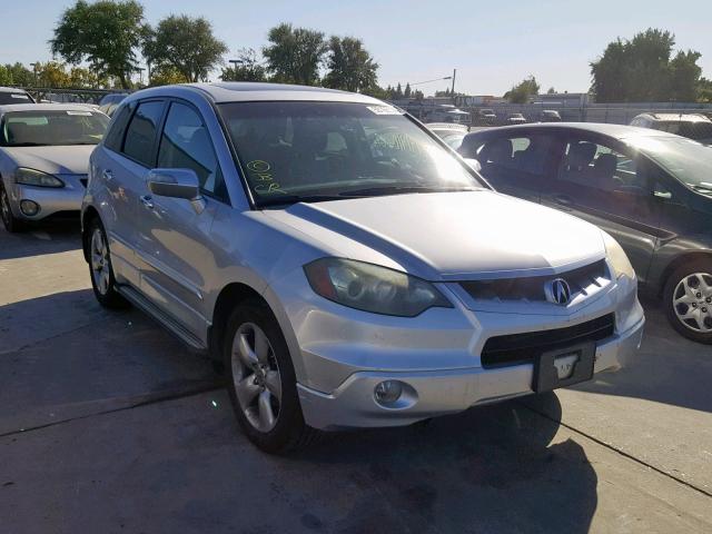 5J8TB18207A000671 - 2007 ACURA RDX SILVER photo 1