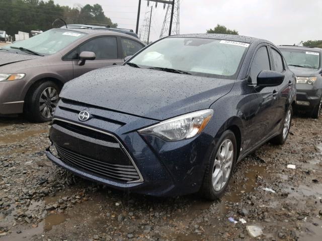 3MYDLBZV6GY141465 - 2016 TOYOTA SCION IA BLUE photo 2