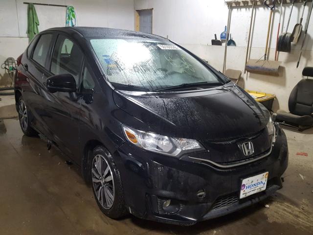 3HGGK5H80FM757875 - 2015 HONDA FIT EX BLACK photo 1