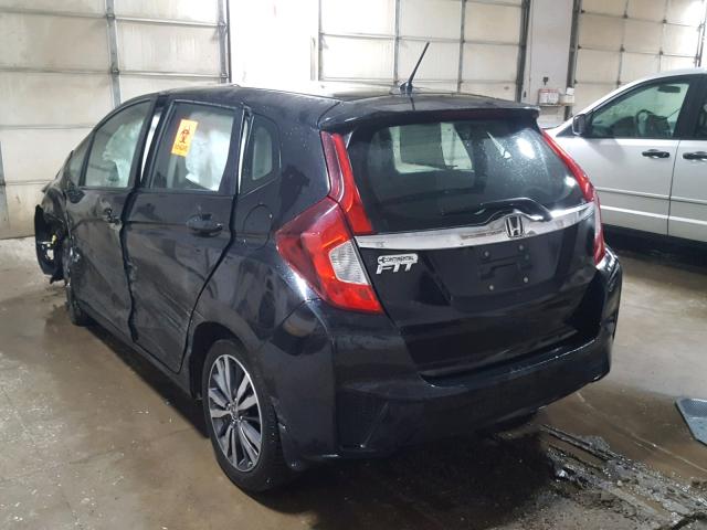 3HGGK5H80FM757875 - 2015 HONDA FIT EX BLACK photo 3