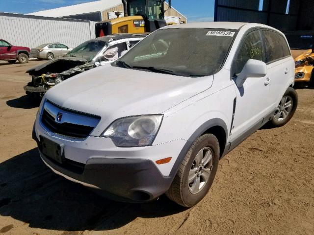 3GSCL33PX8S510959 - 2008 SATURN VUE XE WHITE photo 2