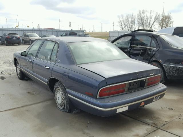 1G4CW52K8TH613833 - 1996 BUICK PARK AVENU BLUE photo 3