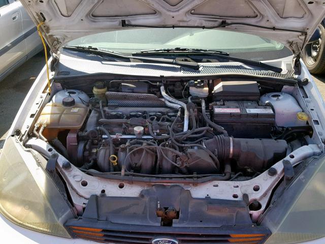 1FAFP33Z34W181833 - 2004 FORD FOCUS LX WHITE photo 7