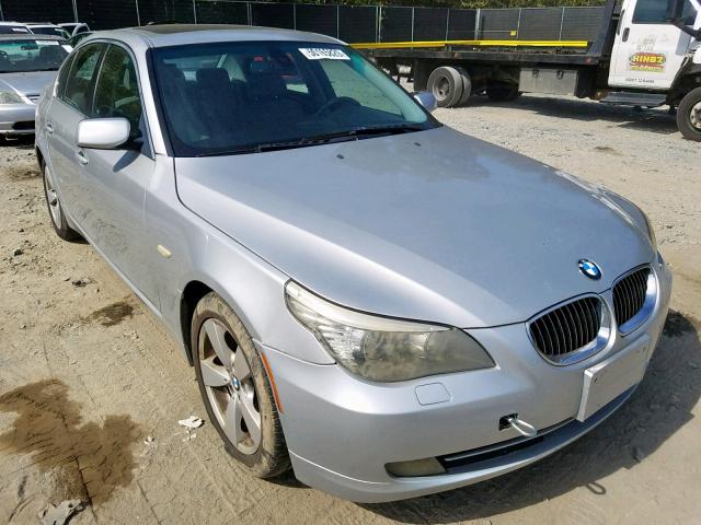 WBANV13598BZ47619 - 2008 BMW 528 XI SILVER photo 9