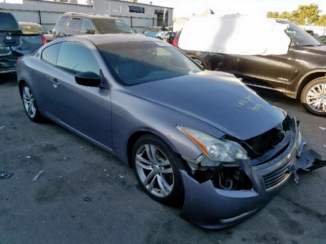 JNKCV64E18M124711 - 2008 INFINITI G37 BASE GRAY photo 1